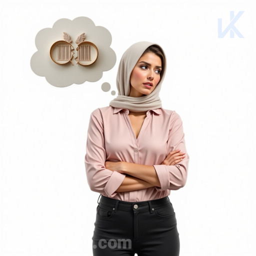 زن به فکر طلاق